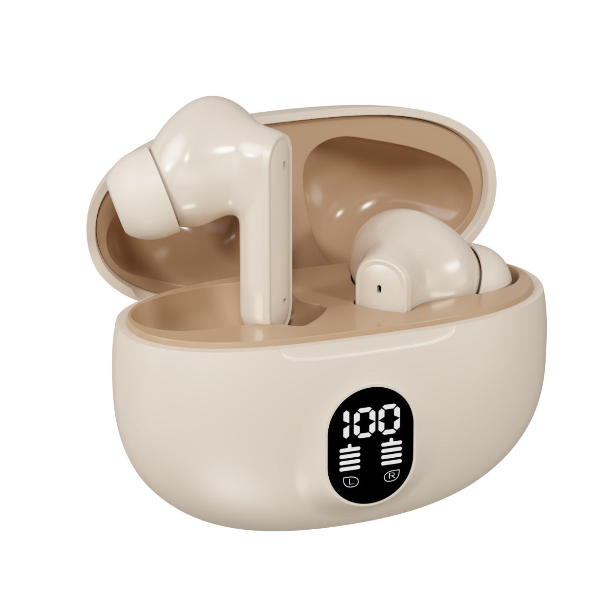 Wireless Bluetooth Earphones with Digital Display