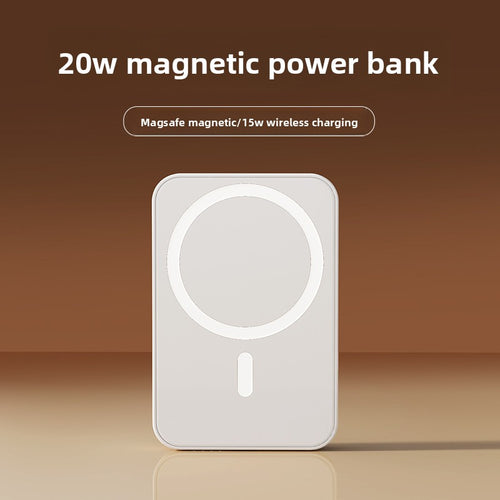 Magnetic 20W Fast Charging Wireless Power Bank with Stand
