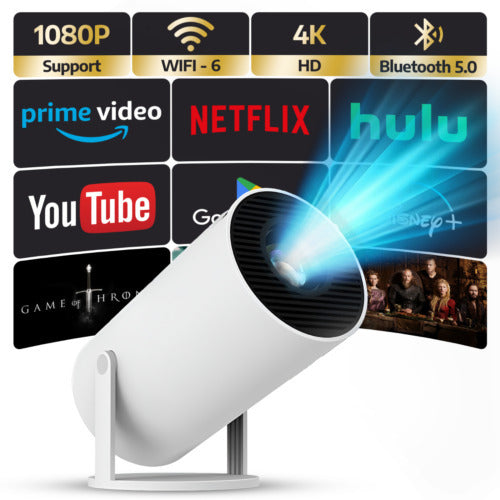 Proyector portatil pequeño para el hogar