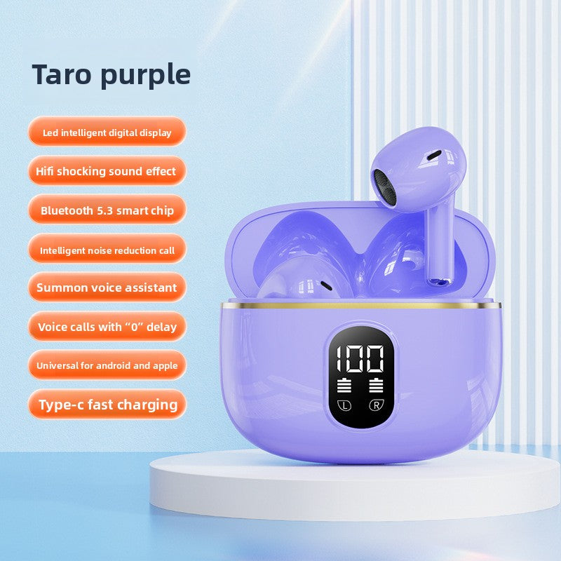 Wireless Bluetooth Earphones with Digital Display
