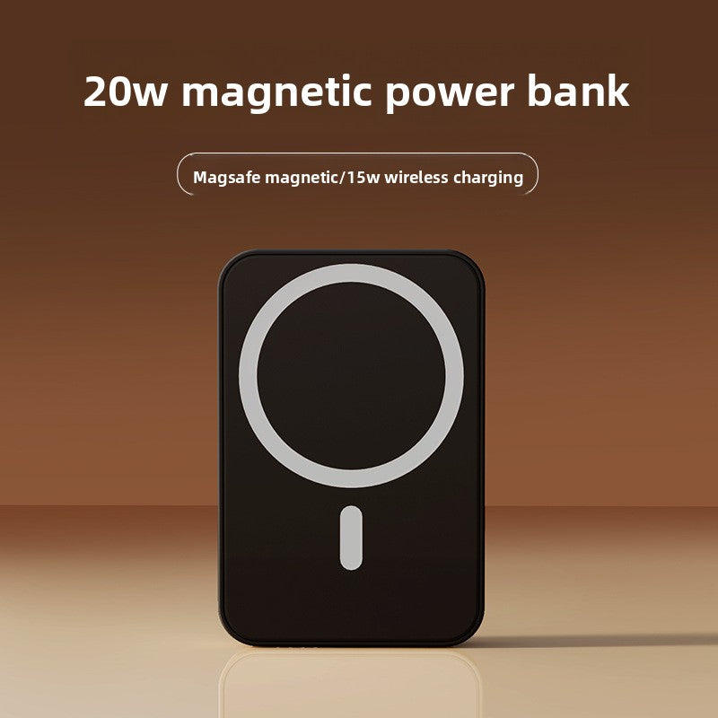 Magnetic 20W Fast Charging Wireless Power Bank with Stand